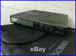 Vintage SONY DISCMAN D-250 D-25 Year 1989 16 Bit Portable CD Player Compact Disc