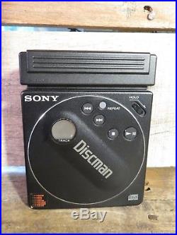 Vintage SONY Discman CD Player D-88 RARE with Battery, Case & Corded Remote