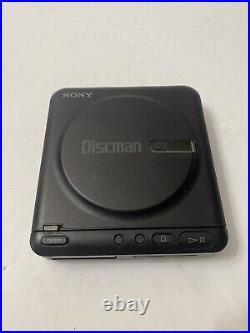 Vintage SONY Discman D-2 Portable CD Player Made in Japan Tested Works -VGC