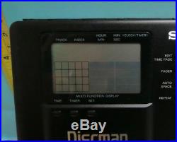 Vintage SONY Discman Model D-35 Portable CD Player Please READ