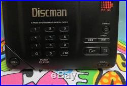 Vintage SONY Discman Model D-35 Portable CD Player Please READ