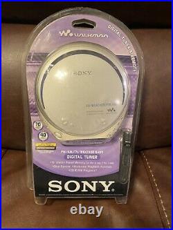 Vintage Sealed Sony CD Walkman D-FJ210 EXTREAMLY RARE! TV/WEATHER/FM/AM