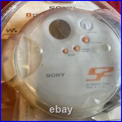Vintage Sony CD Walkman D-SJ301 Portable CD Player New! Read