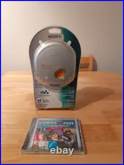 Vintage Sony CD Walkman ESP Max D-E340 Silver Opened Barely used SEE VIDEO