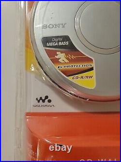 Vintage Sony CD Walkman Silver D-EJ011 Sealed