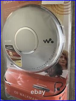Vintage Sony CD Walkman Silver D-EJ011 Sealed in package New Old Stock NOS