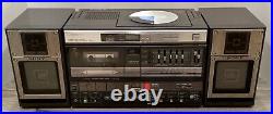 Vintage Sony CFD-5 Boombox Radio CD Cassette Player Read