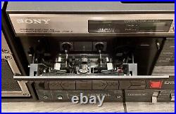 Vintage Sony CFD-5 Boombox Radio CD Cassette Player Read