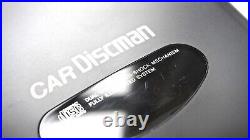 Vintage Sony Car Discman D-180K Portable CD Player plus RM-DM5 Remote