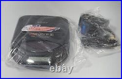 Vintage Sony Car Discman Portable Compact Disk Player VGC (D-824K) Brand New