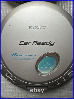 Vintage Sony Car Ready Walkman ESPMAX CD-R/RW D-E356CK & 11 More Cd Walkman Lot