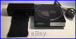 Vintage Sony Compact CD Player D-5A AC Adapter AC-D50 WORKS