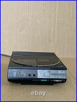 Vintage Sony D-14 CD Compact Disc Player With AC Adaptor AC-D50 Tested and Works