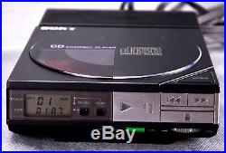 Vintage Sony D-14 CD Compact Disc Player WithPower Supply AC-D50