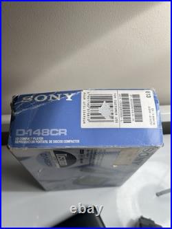 Vintage Sony D-148CR Discman Mega Bass Portable CD Player Rare + Remote