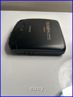 Vintage Sony D-148CR Discman Mega Bass Portable CD Player Rare + Remote