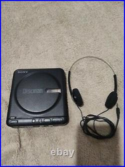 Vintage Sony D-2 Sony Discman Portable CD Player Tested & Working Rare Mint