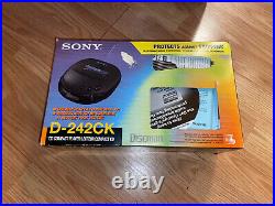 Vintage Sony D-242CK Discman ESP Portable CD Player Walkman
