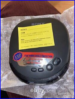 Vintage Sony D-242CK Discman ESP Portable CD Player Walkman Grade A Fast Ship