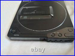 Vintage Sony D-25 Discman Portable CD Player as is untested 1990s rare