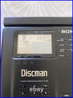 Vintage Sony D-35 Discman Portable CD Player Fully Tested Working