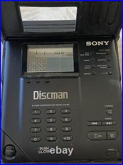 Vintage Sony D-35 Discman Portable CD Player Fully Tested Working