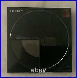 Vintage Sony D-5 CD Compact Disc Player with Battery Docking Station ALL WORKS