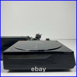 Vintage Sony D-5 CD Player Compact Disc Player with Sony D50 Power Dock Tested