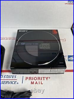 Vintage Sony D-5 Compact Disc Player CD AS IS / Powers On / CD skips / NICE