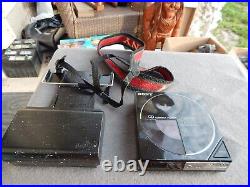 Vintage Sony D-5 Compact Disc Player CD Player & Battery Pack Parts Estate