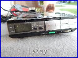 Vintage Sony D-5 Compact Disc Player CD Player & Battery Pack Parts Estate
