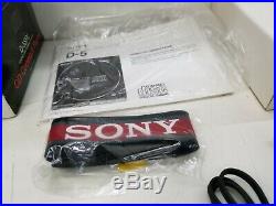Vintage Sony D-5 Compact Disc Player D-5SPL