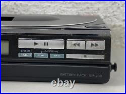 Vintage Sony D-50Mk? Discman Portable CD Player with BP-200 And Case
