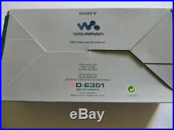 Vintage Sony D-E351 ESP MAX CD Walkman Portable CD Player
