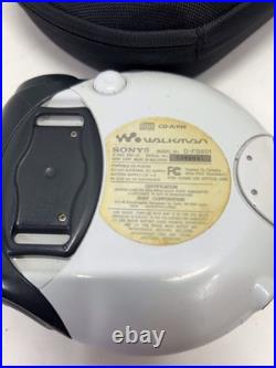 Vintage Sony D-FS601 Walkman CD Player Weather TV/AM/FM Radio With Bose Read