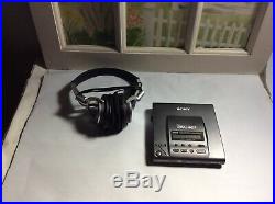 Vintage Sony Discman CD Player D-303 1bit DAC tested working