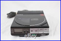 Vintage Sony Discman CD Player Portable Compact Disc Player D-14 & D-50 TESTED