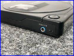 Vintage Sony Discman D-15 D-150 Hardcase+ Bp 100 Compact Disc 1988 Schwarz