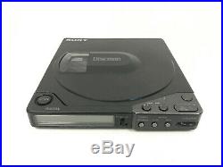 Vintage Sony Discman D-15 Portable CD Player & CMP-100P AS-IS Untested For Parts