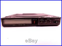 Vintage Sony Discman D-15 Portable CD Player & CMP AS-IS Untested PARTS #5107