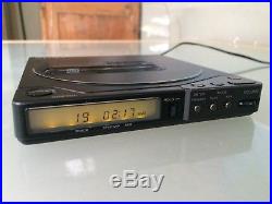 Vintage Sony Discman D-250 (1989) Fully WORKING Crystal clear Sound