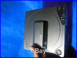 Vintage Sony Discman D-250 Portable CD Compact Player