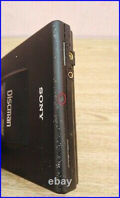 Vintage Sony Discman D-303 Mega Bass Portable CD Player