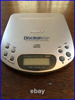 Vintage Sony Discman ESP D-330. Tested And Working