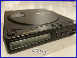 Vintage Sony Discman Model D-9 Portable Cd Player