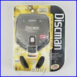 Vintage Sony Discman Portable Compact Disc CD Player D-173C NOS Sealed Mega Bass