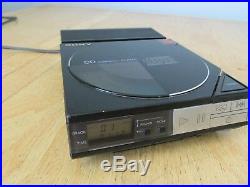 Vintage Sony Discman SONY D 50 with Super Rare! Battrey Pack EBP 9LC WORKING