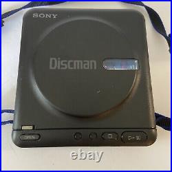 Vintage Sony Discman Walkman D-2 CD Compact Disc Player Made in Japan VGC