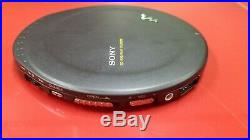Vintage Sony Portable Cd Player D-EJ2000 Walkman Discman CD-R/RW, MINT