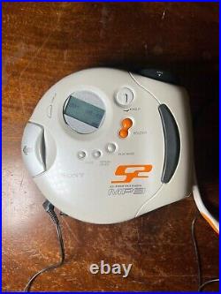 Vintage Sony S2 Sports CD Walkman Compact Disc/MP3 Player (D-CS901)